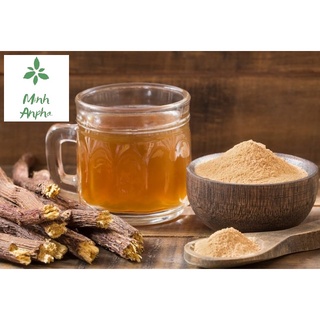 Trà Cam thảo khô thái lát Minh Anpha (dưỡng nhan, thanh nhiêt, ngọt, thơm)