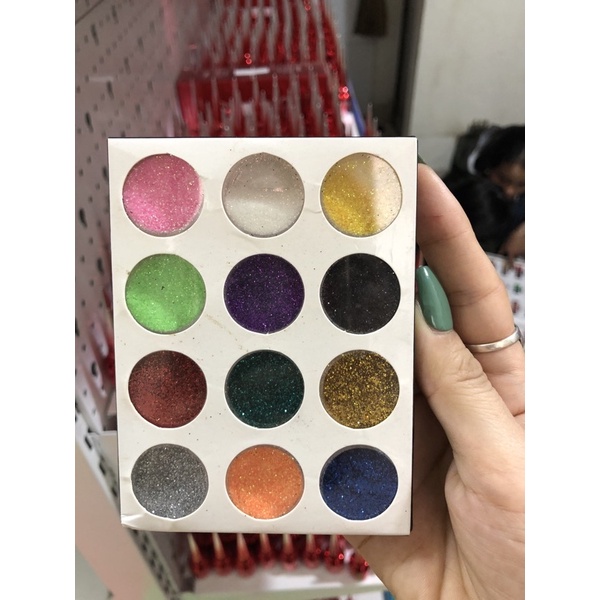 Set Kim Tuyến Rắc Mịn Mix Màu 12 Hũ