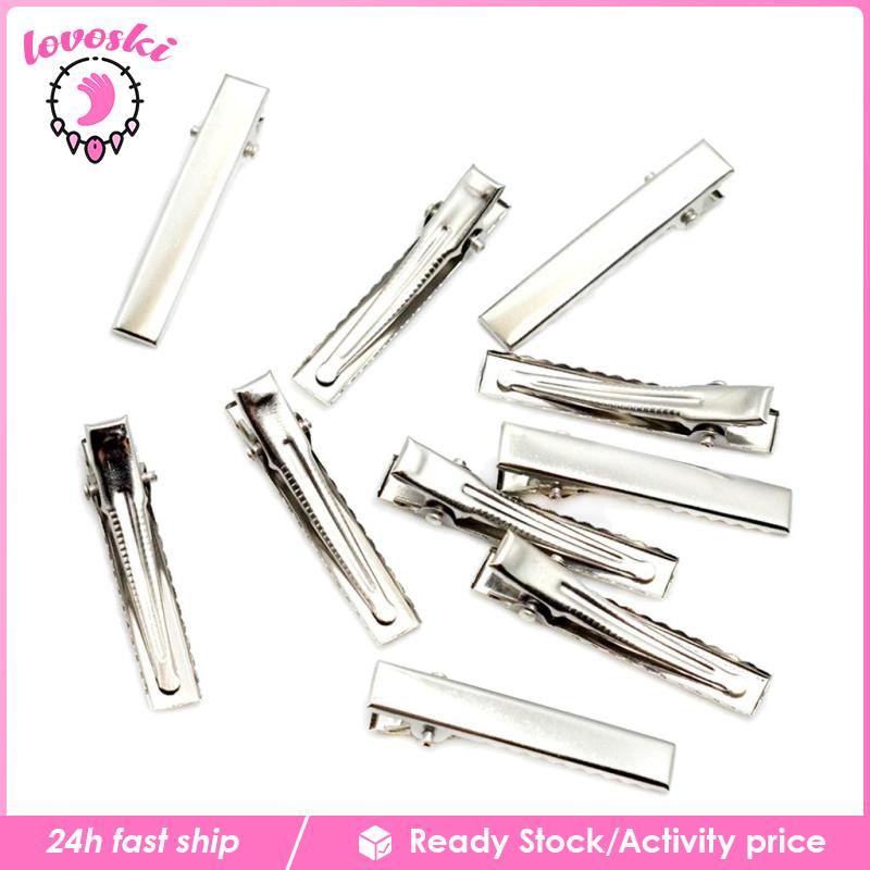 Set 10 Kẹp Tóc Cá Sấu 3.2cm Thời Trang Cho Nữ