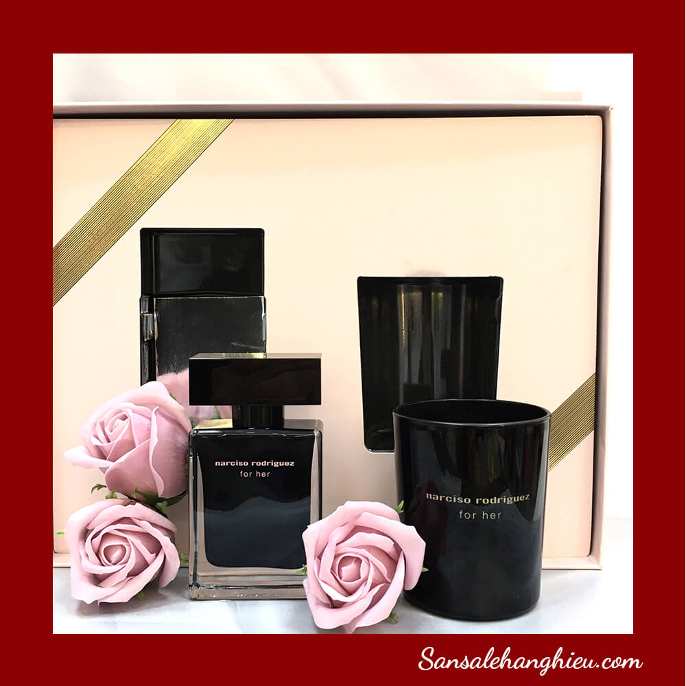 Narciso Set Nước Hoa Narciso Rodriguez For Her EDT ( 30ml + Nến 80g)