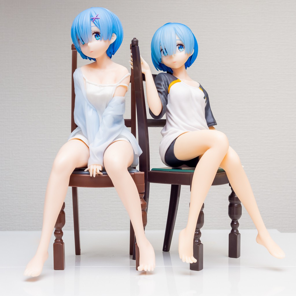 Mô Hình Figure Nhân Vật Anime Re:Zero - Rem - Relax Time - T-Shirt Ver., Bandai Spirits, chính hãng Nhật Bản