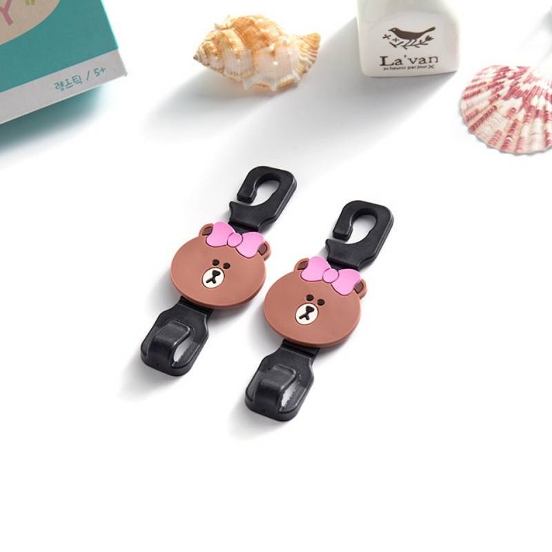 Móc nhỏ gắn xe ô tô hoạt hình nhiều mẫu tùy chọn 1JH2
