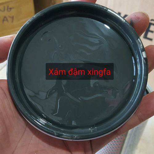 Sơn kẽm xám đậm xingfa Dolphin Lon 800gram