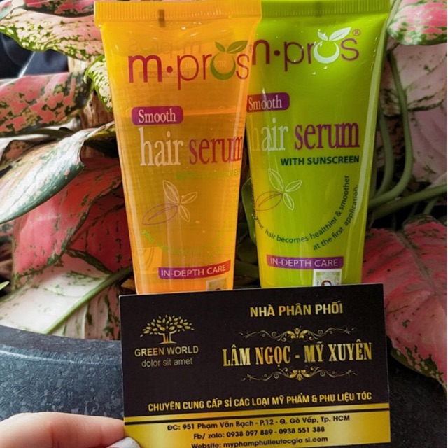 Serum huyết thanh nuôi dưỡng và bảo vệ tóc m-pros 60ml  ❤ Chính Hãng❤ phục hồi suôn mềm bóng giữ màu bảo vệ tóc [tậngốc]