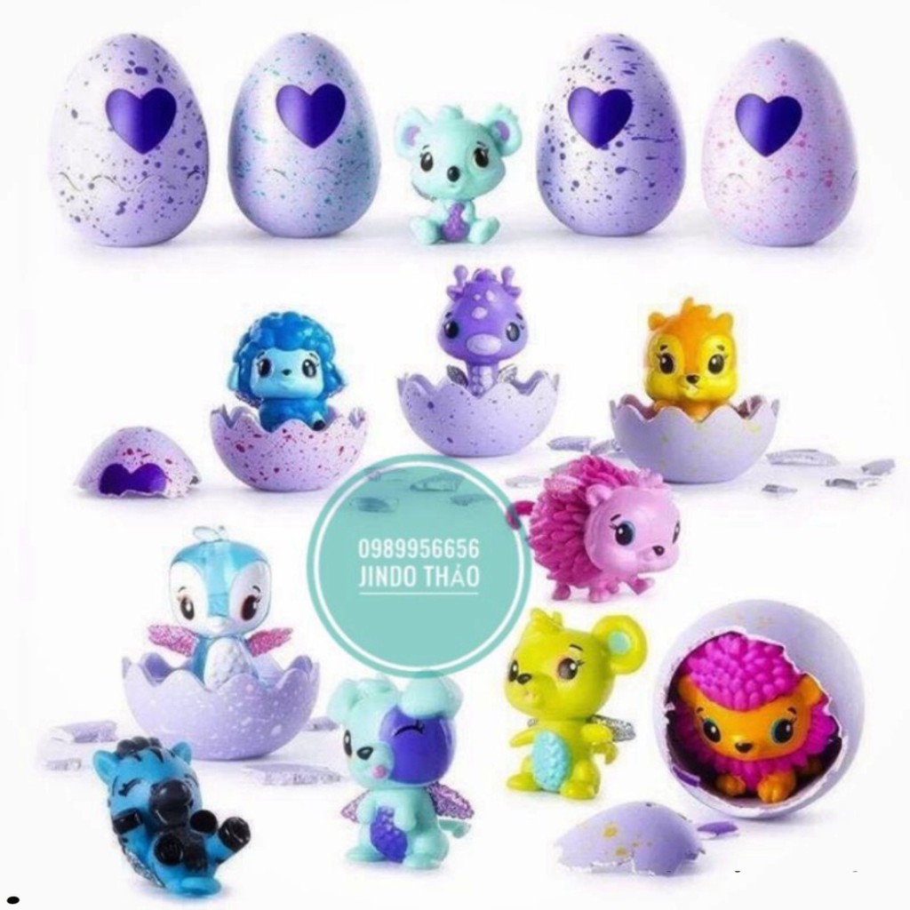 combo Trứng Hatchimals quà tặng Noel cho bé.