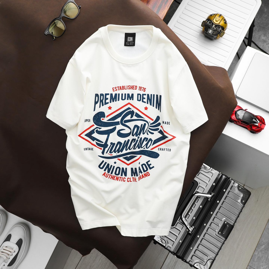 Áo Thun ICDN San Francisco ICON DENIM sở hữu chất liệu cotton 4 chiều cho mọi trải nghiệm trên cả tuyệt vời