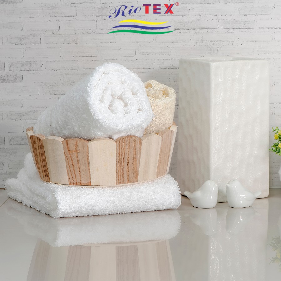 Khăn Tắm Khăn Mặt Khách Sạn RIOTEX - Kích Thước 34x34/ 40x80/ 60x120 cm