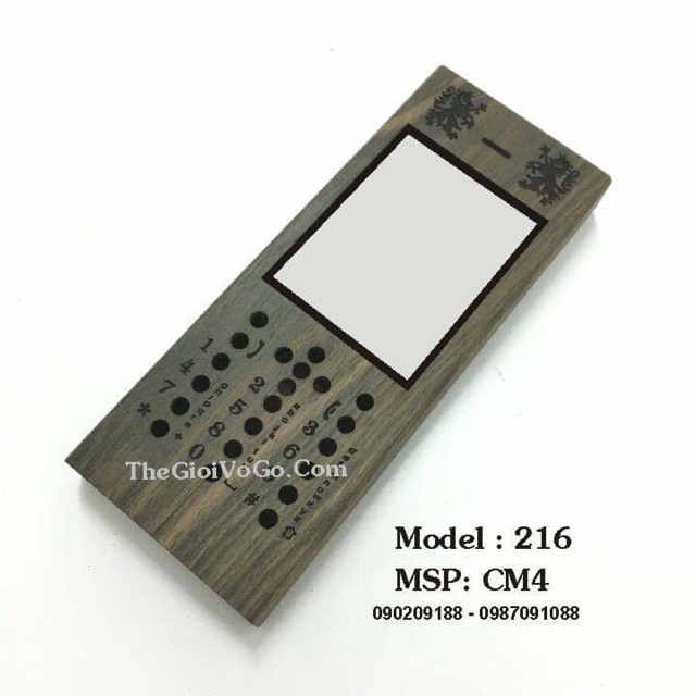Vỏ gỗ Nokia 216 - Mobiado