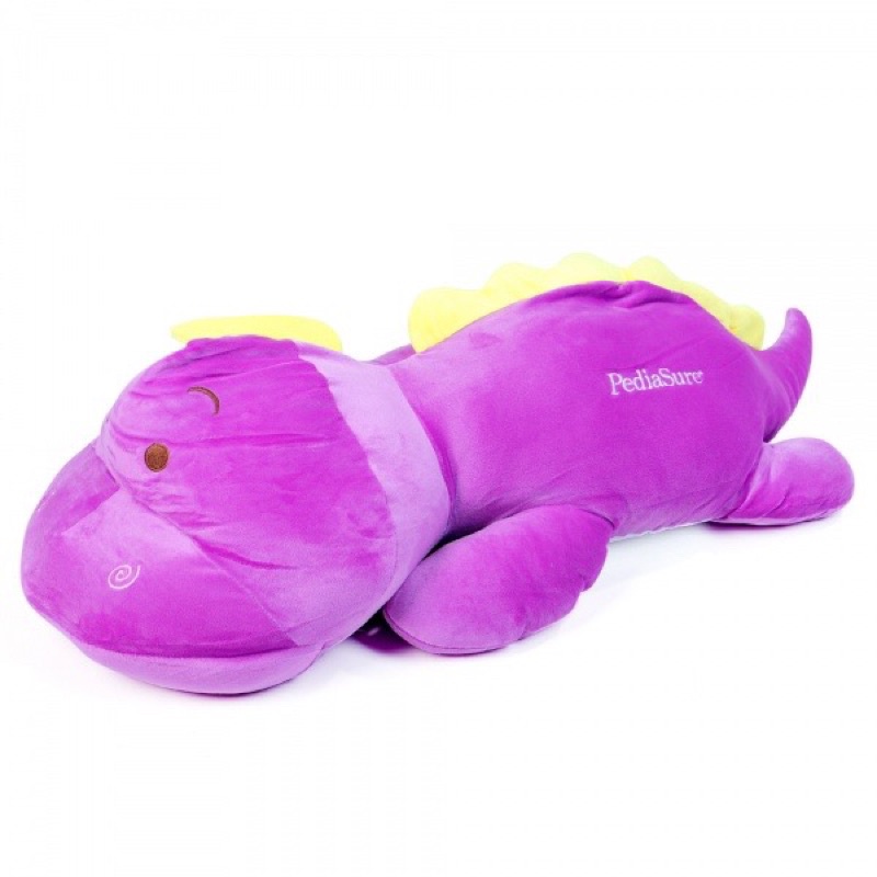 Gấu bông khủng long siêu to quà tặng từ Pediasure size 1m