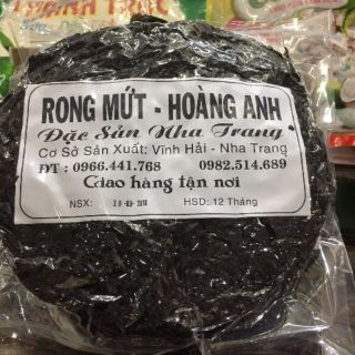 Rong mứt nấu canh & cháy tỏi