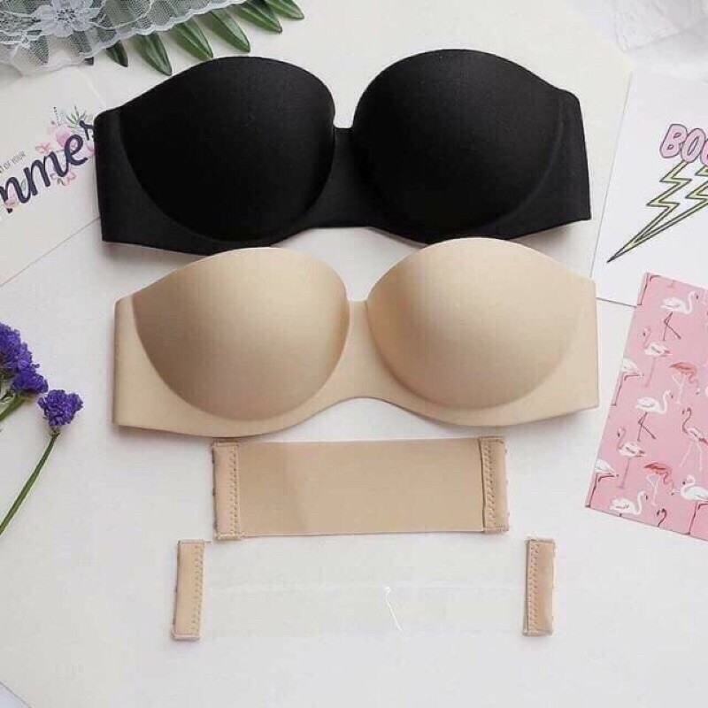 ( Shop hưngvinh2009) Áo lót cúp ngực không dây 218.chi em mặc váy hở vai tự tin quyến rũ ạ