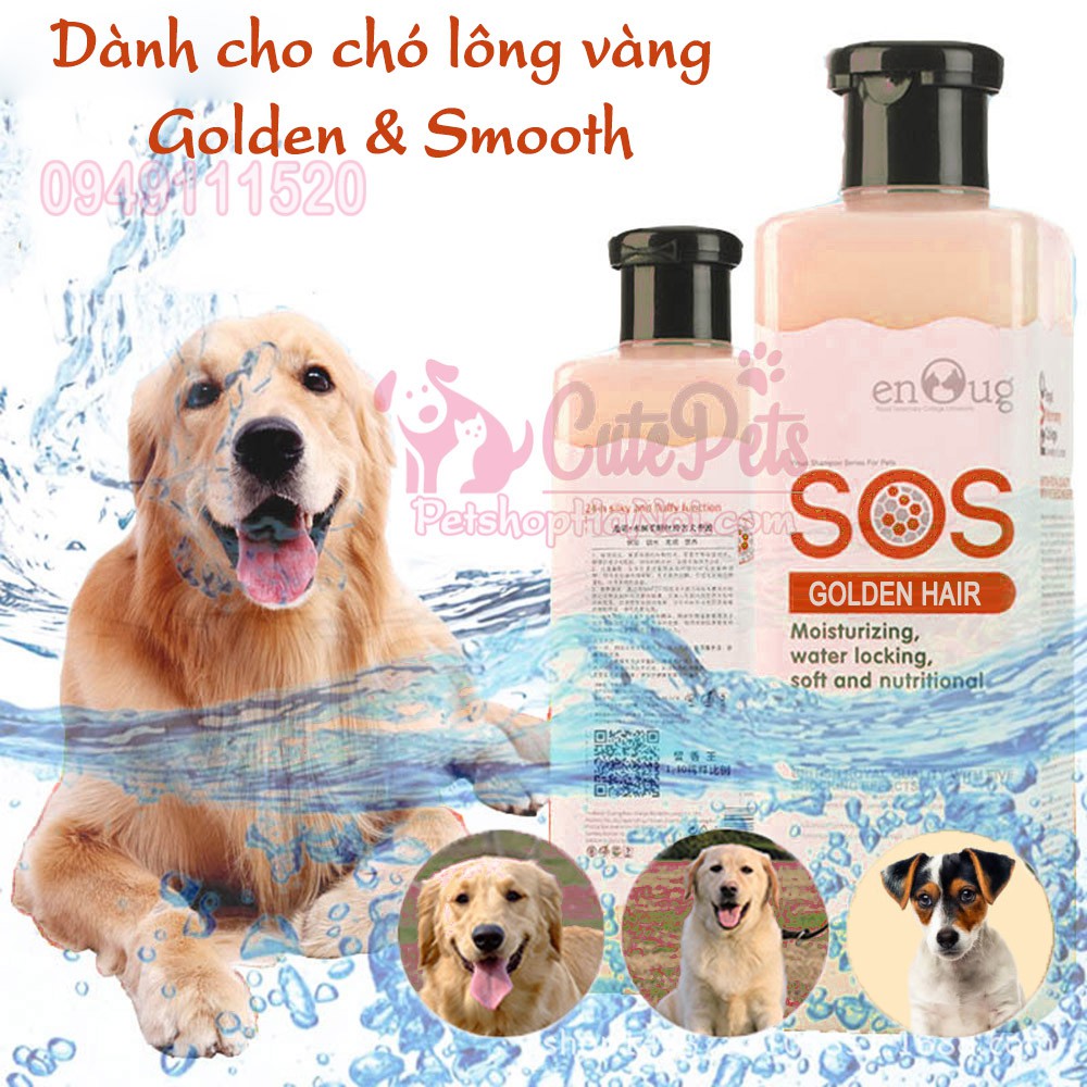 Sữa tắm cho chó mèo SOS 530ml 7 loại - CutePets Phụ kiện chó mèo Pet shop Hà Nội