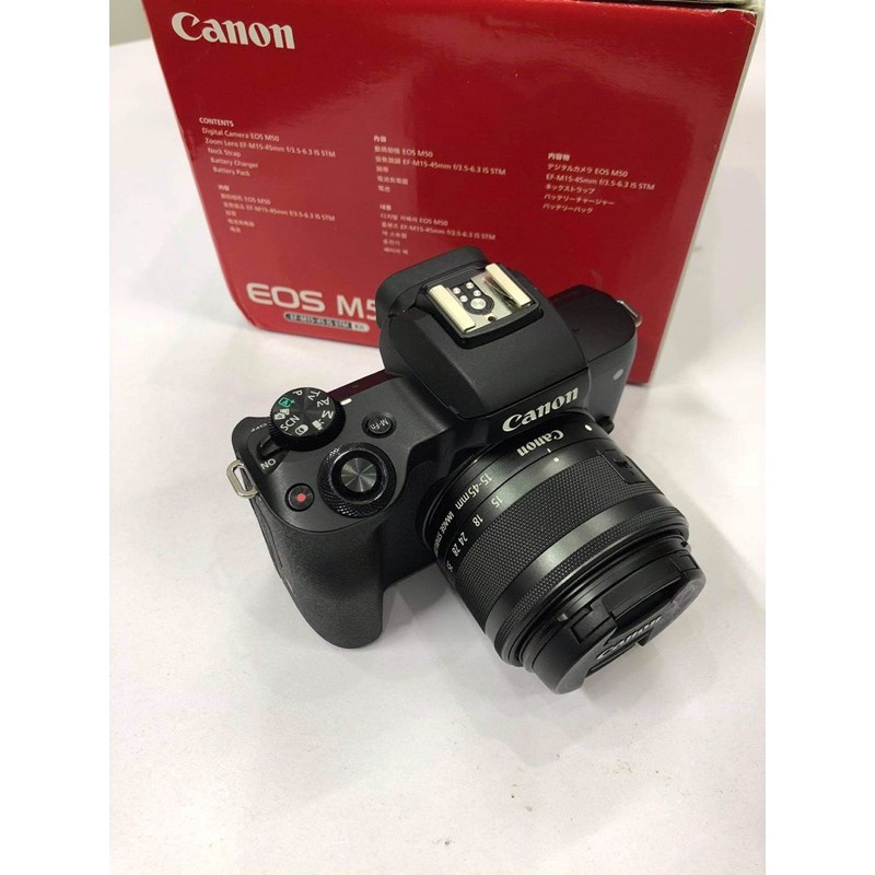 Máy ảnh Canon M50 kit 15-45mm 💥 like new 💥