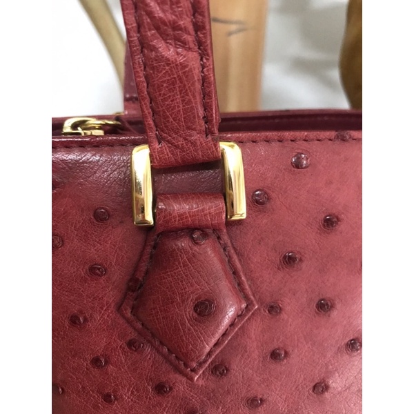 Túi tole da đà điểu #tuitole