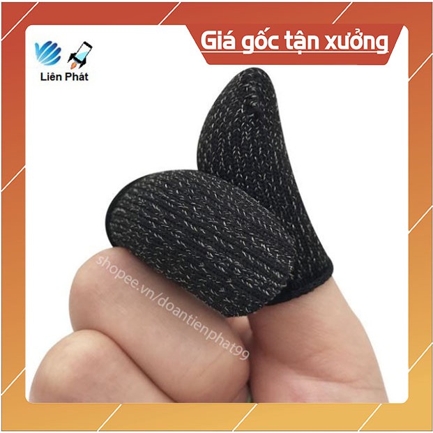 Bộ bao 2 ngón tay chuyên dụng chơi game mobile chống ra mồ hôi tay Mobile Finger 2020 Bao Tay Siêu Nhạy Giá Xưởng