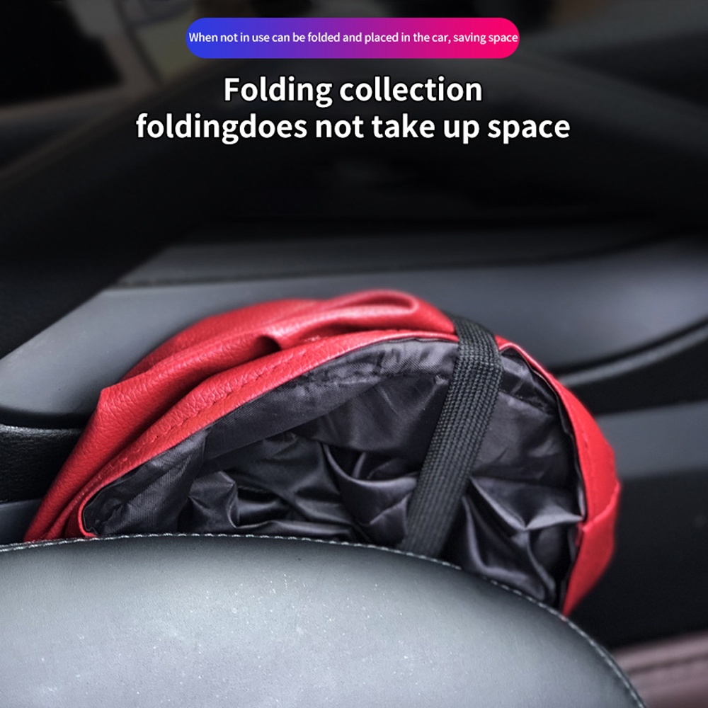 Giá Đỡ Thùng Rác Mini Treo Xe Hơi Tiện Dụng