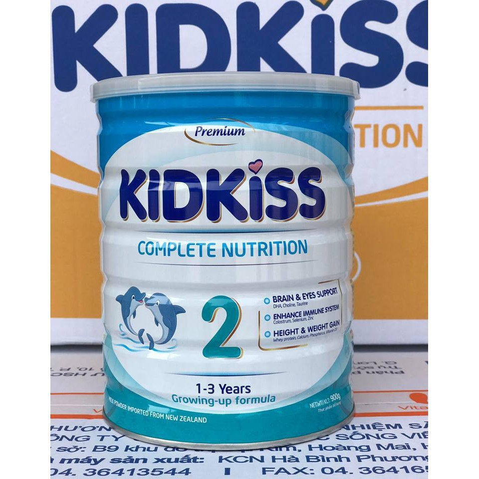 Sữa KidKiss 400g đủ số