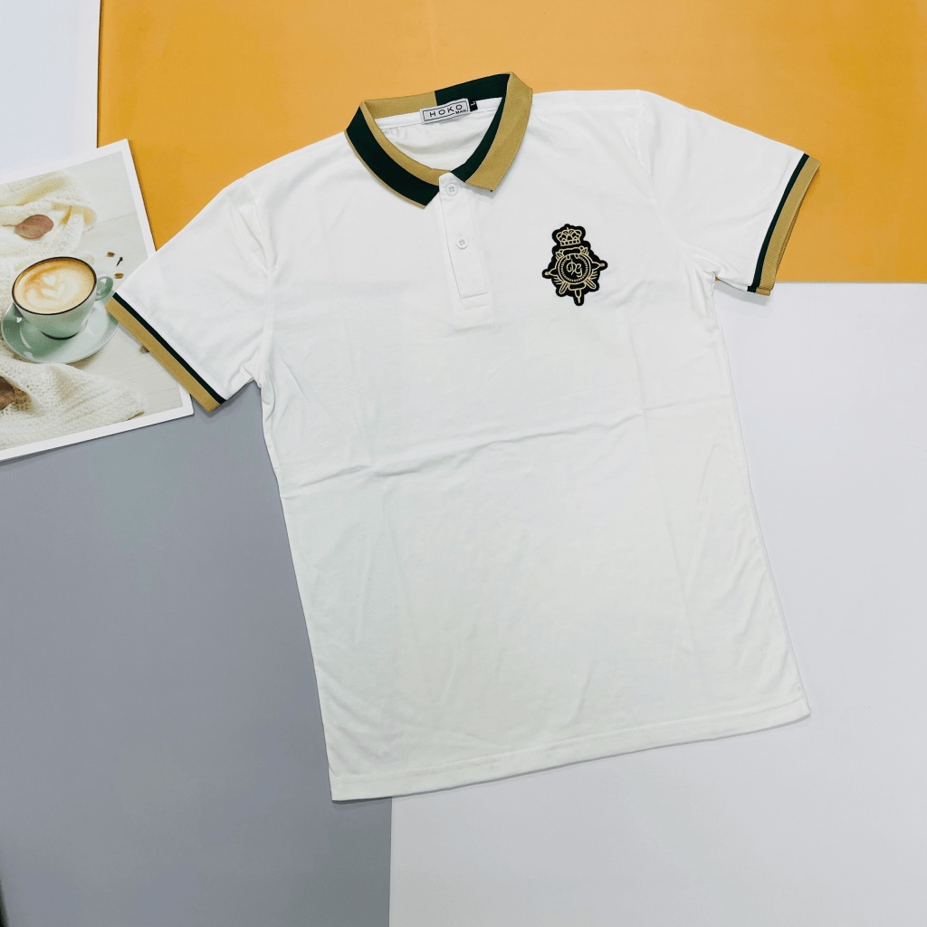 Áo Thun Polo Nam Logo Thêu Logo Vải Cotton Mềm Mát Phong Cách Sang Trọng Lịch Lãm Siêu Đẹp [NEW UNISEX]