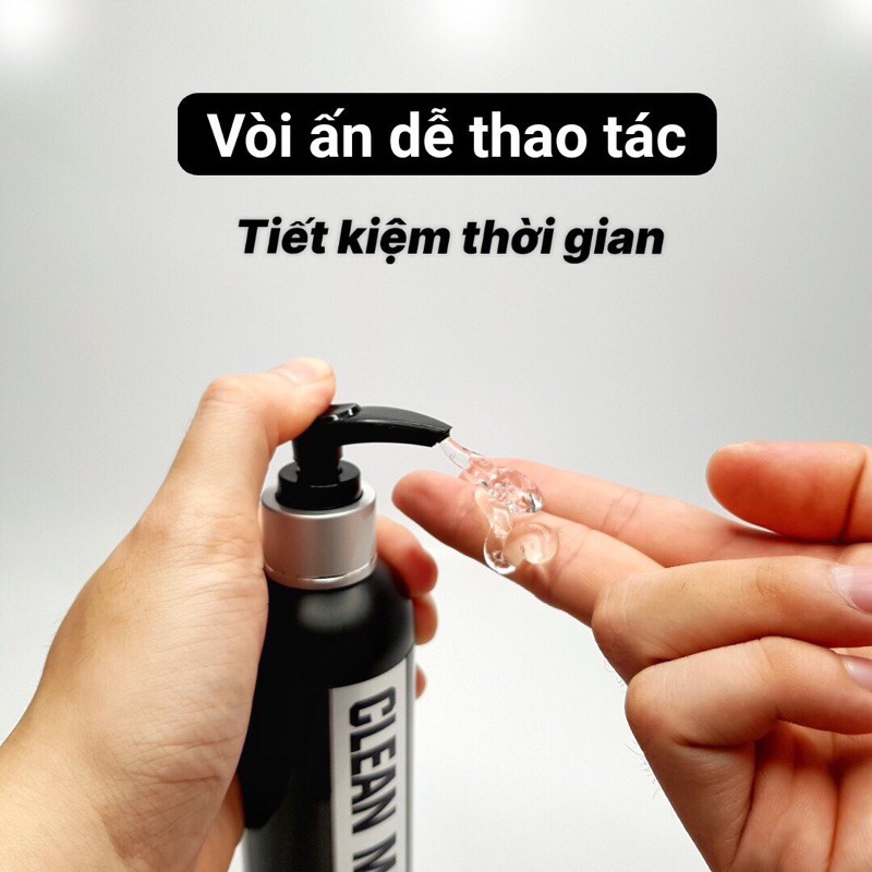 Gel Cạo Râu Tóc Clean Master 250ml