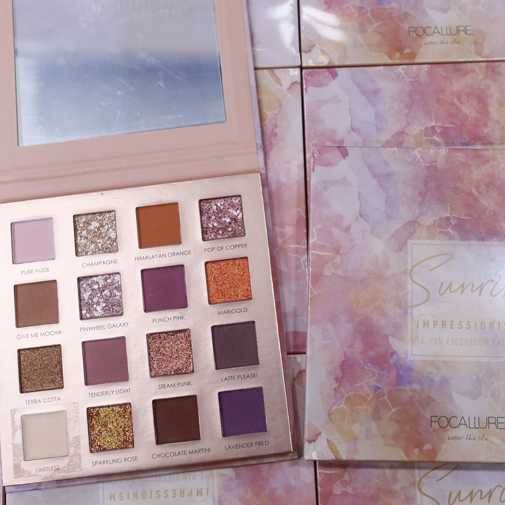 Bảng Phấn Mắt 16 Ô Focallure Sunrise Eyeshadow Palette FA-88