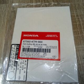 Bộ tem thông số honda super Dream