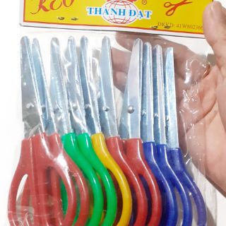 Kéo nhỏ cắt thủ công cho bé(12cm)