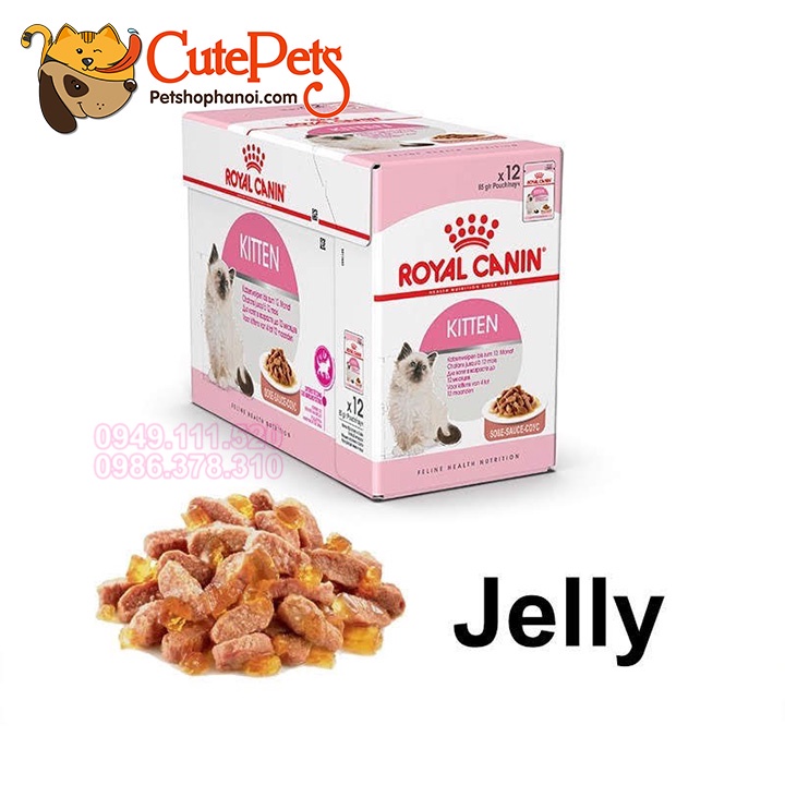 Pate cao cấp Royal Canin Kitten 85g dành cho mèo con - CutePets