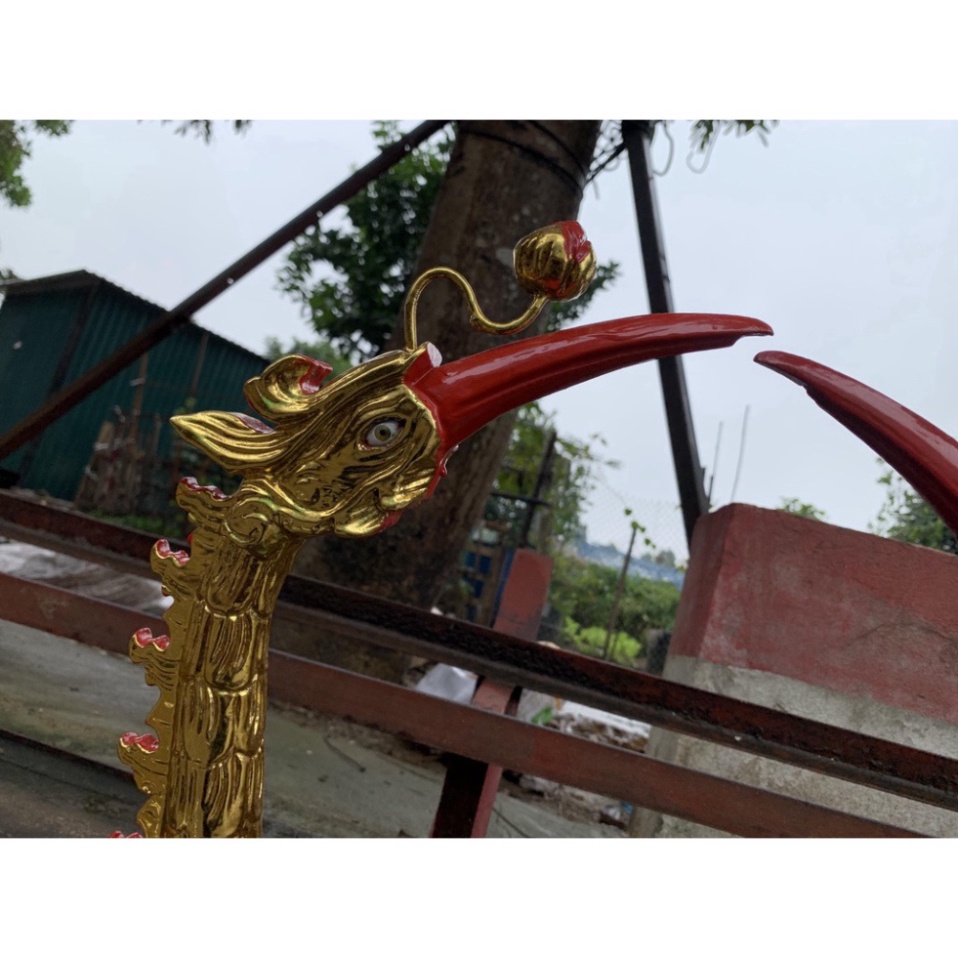 Đôi Hạc Mào Bàn Thờ Gia Tiên Gỗ MÍt Cỡ Lớn Cao 127cm