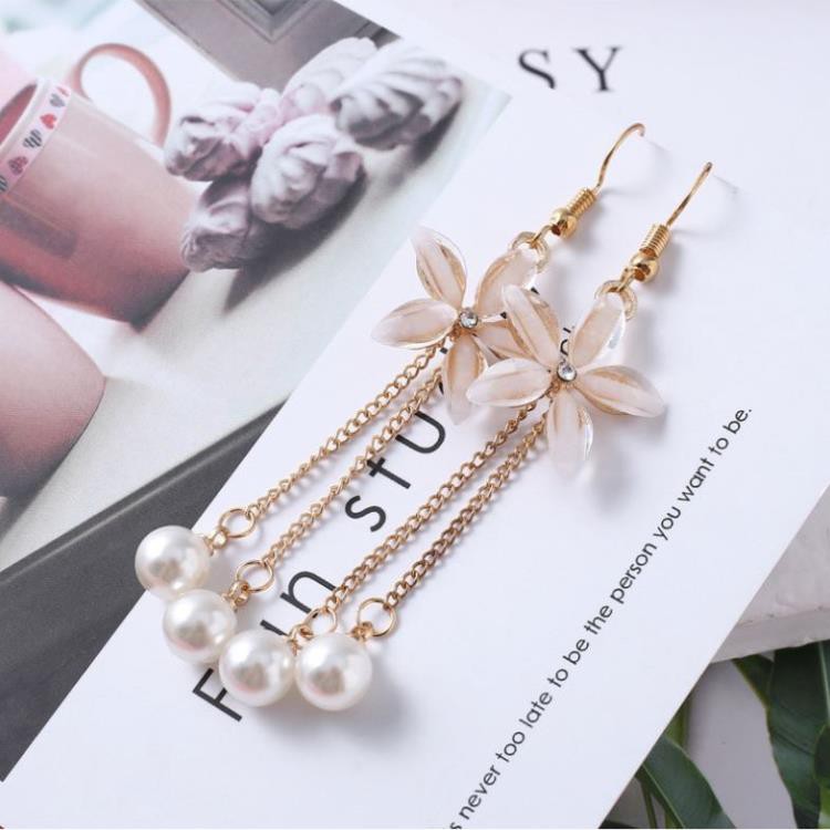 Khuyên tai bông tai cánh hoa thời trang phiên bản Hàn Quốc i30