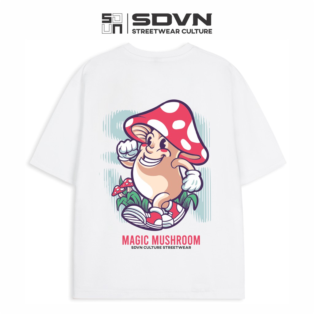 Áo Thun Unisex Nam Nữ SDVN Magic Mushroom | BigBuy360 - bigbuy360.vn