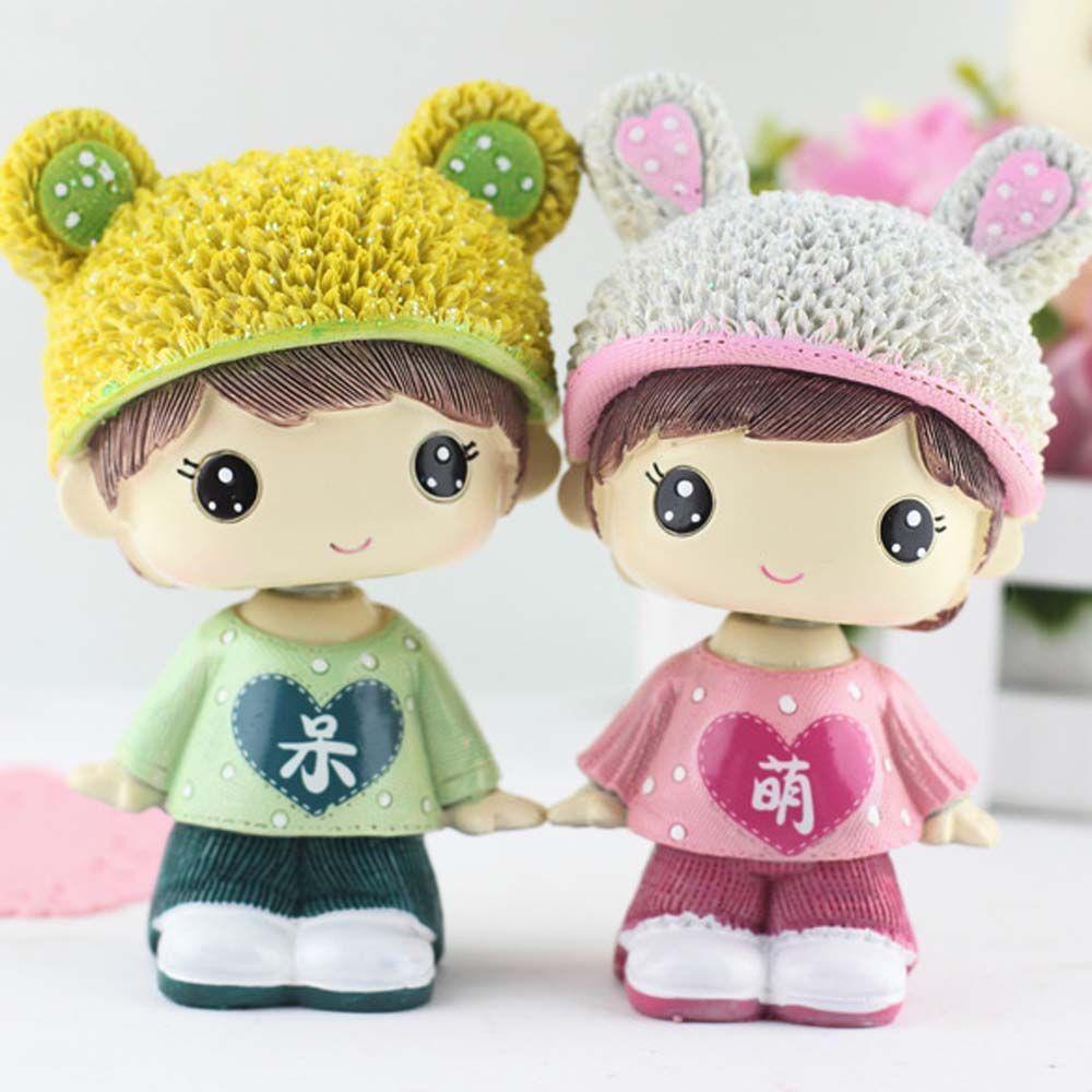 Búp Bê Lắc Đầu Dùng Để Trang Trí Nội Thất Xe Hơi / Văn Phòng REBUY1