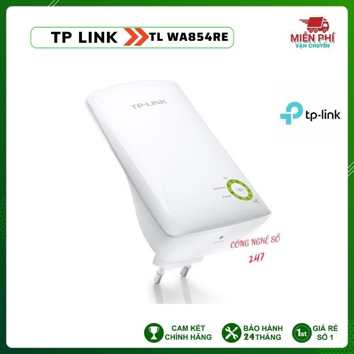 Cục kích sóng wifi TP-Link TL WA854RE chính hãng cực mạnh, kích wifi VDH store