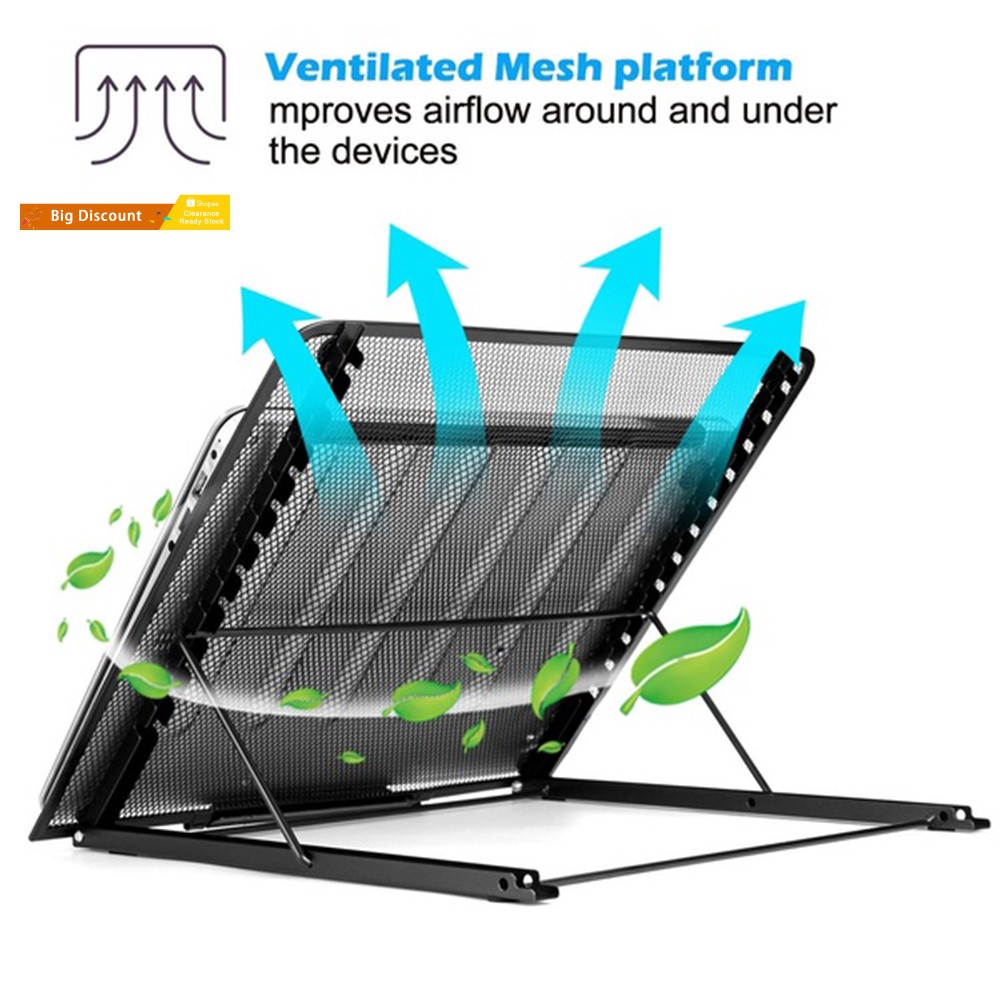 Giá Đỡ Máy Tính Bảng, Đèn Led A4 Bằng Kim Loại Có Thể Gập Lại Được