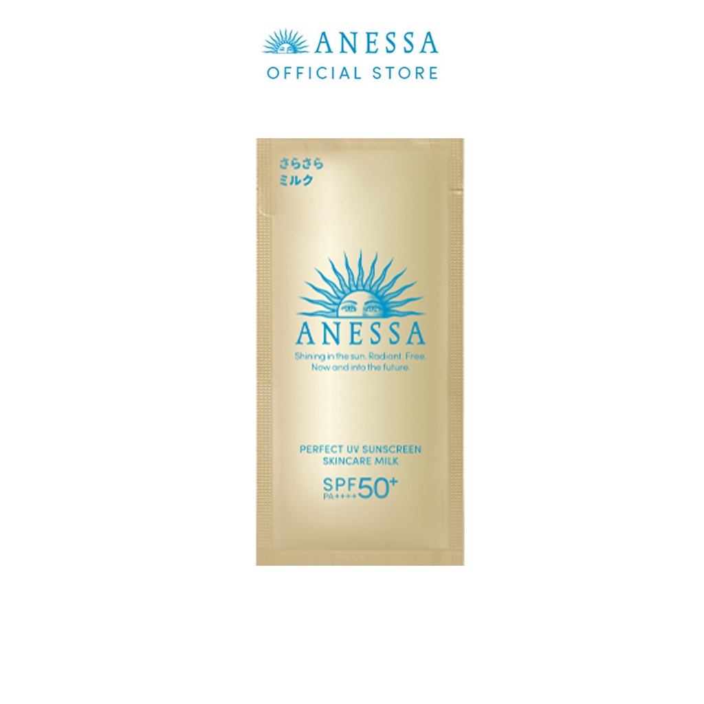 [HB GIFT] Sữa chống nắng dưỡng da kiềm dầu bảo vệ hoàn hảo Anessa Perfect UV Sunscreen Skincare Milk SPF50+ PA++++ 4ml