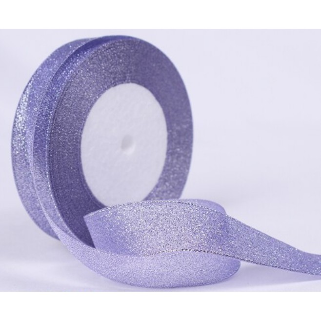 Cuộn ruy băng kim tuyến màu 1-2-4cm dài 22m