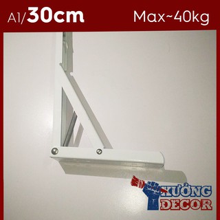 Bản lề gập treo tường. Bản lề gập thông minh A1-30cm tải 40kg