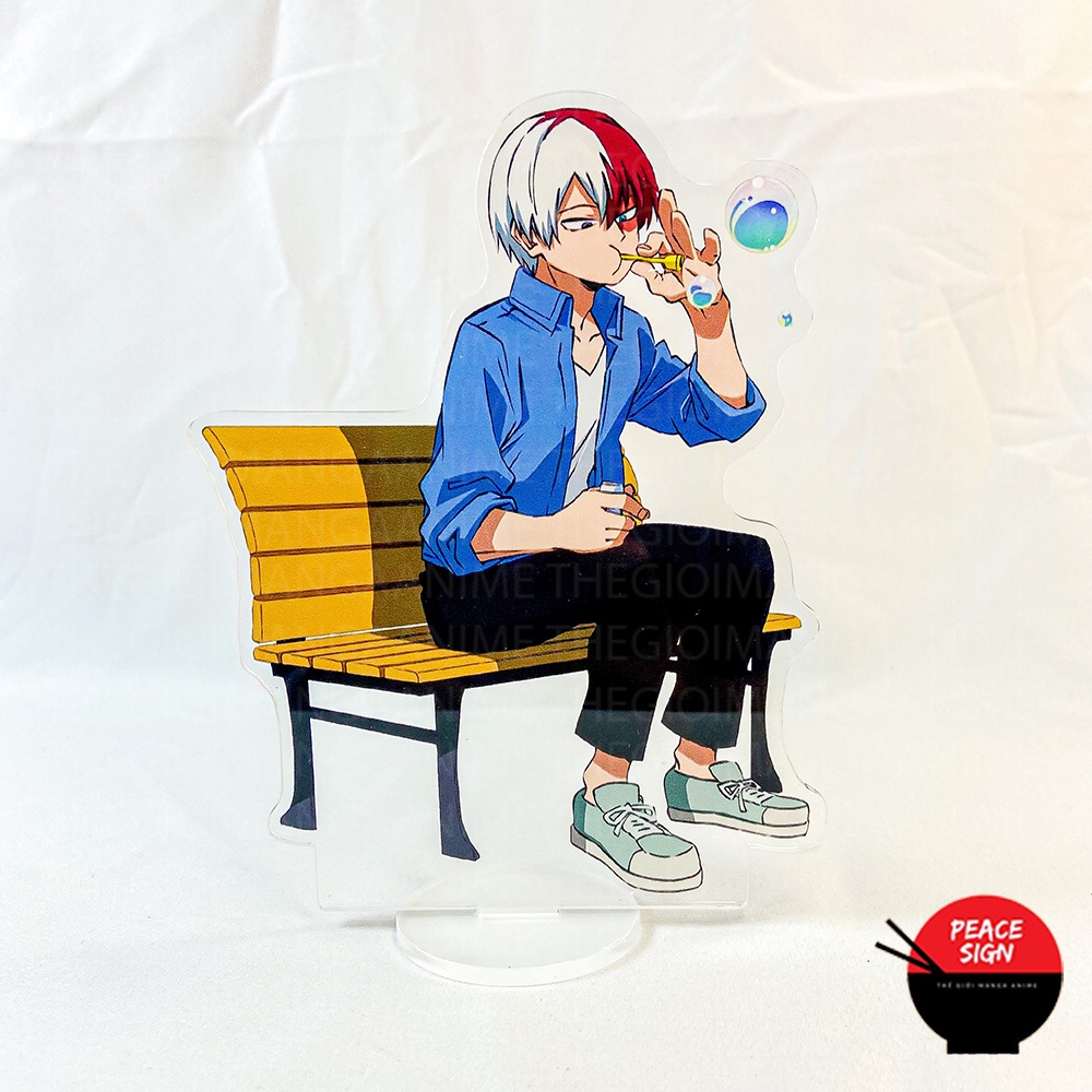 Standee BOKU NO HERO ACADEMIA ver BONG BÓNG mô hình Học Viện Anh Hùng tượng acrylic anime mica chibi