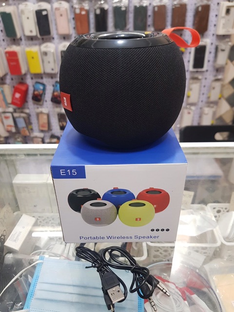 LOA BLUETOOTH MINI E15 SIÊU BASS CỰC HAY VÀ BỀN BỈ (kết nối cả không dây và có dây)