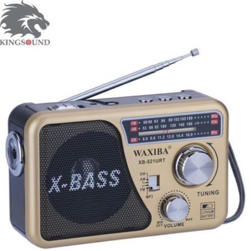 Đài Radio XBass 521  Công suất lớn Mua tặng ông bà bố mẹ