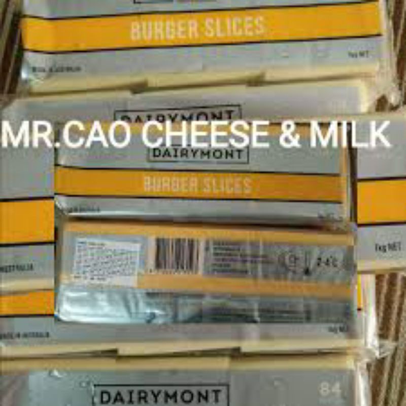 Phô mai lát Burger cheese slice 1kg chỉ giao ở sài gòn