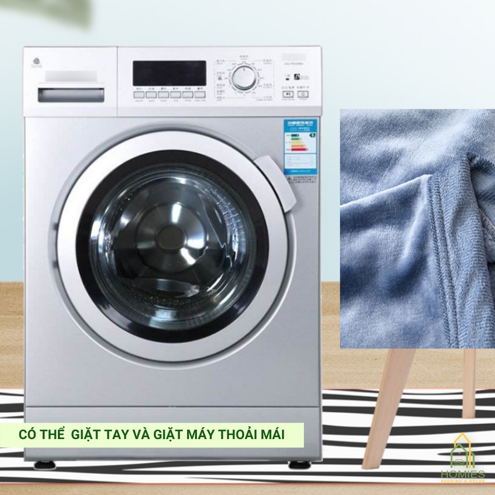 Chăn Lông Tuyết HOMIES Bedding & Décor Lông Thỏ Nhập Khẩu Dùng 4 Mùa Siêu Mềm Mịn Kích Thước 2m x 2m3