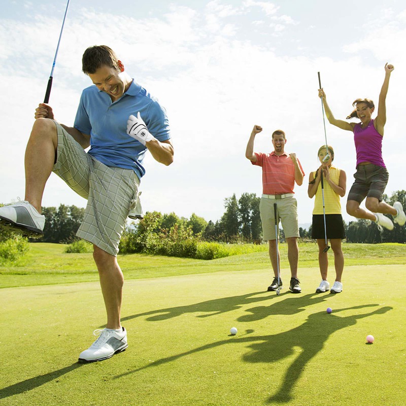 Găng Tay Da Cừu Đánh Golf Chống Trượt Thoáng Khí Cho Nam Giới