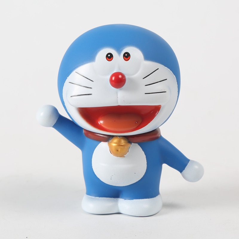 Mô Hình Mèo Máy Doraemon Trang Trí Bánh Kem