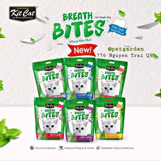 SẠCH RĂNG, GIẢM HÔI MIỆNG Bánh thưởng Kitcat Breath Bites cho mèo thumbnail