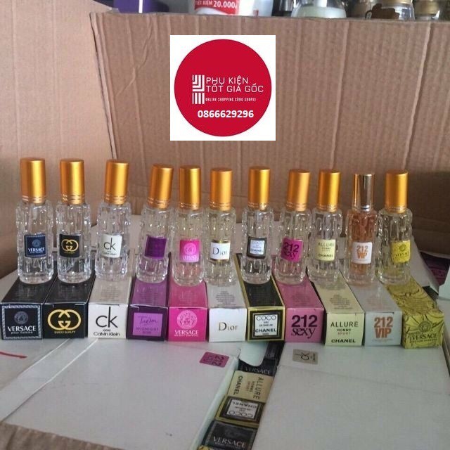 Nước hoa chiết mini  20ml dạng xịt có mùi riêng cho nam và nữ dễ lựa chọn | Thế Giới Skin Care