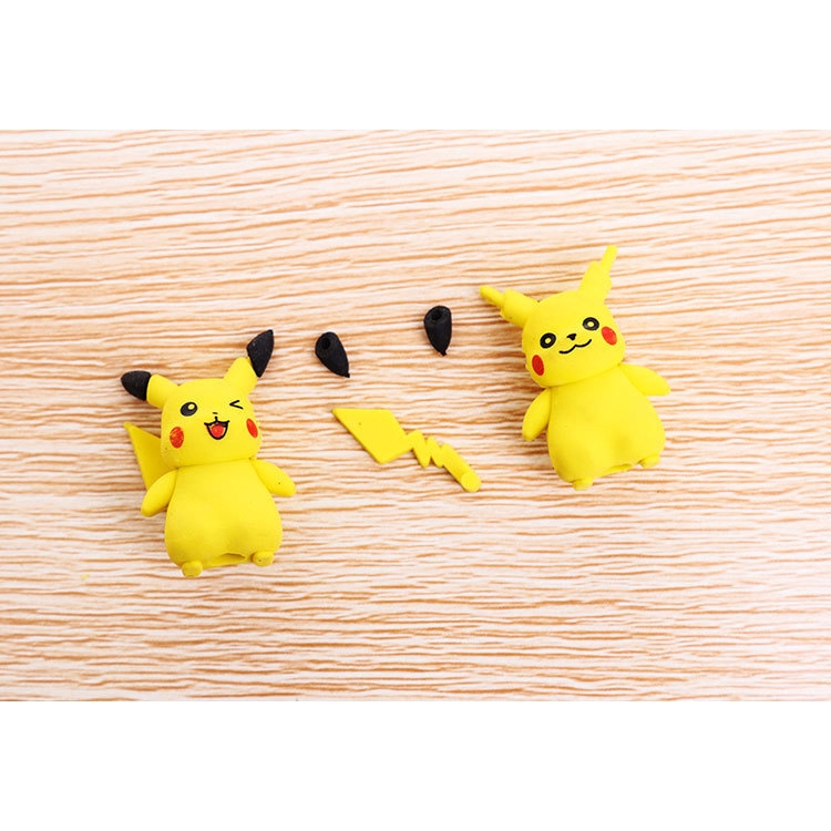 Bộ 4 Cục Tẩy Cao Su Hình Pikachu Dễ Thương