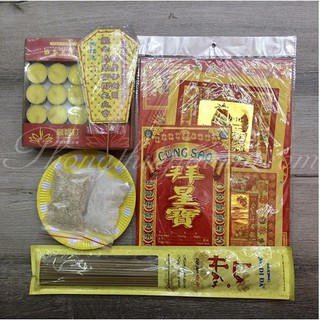 Bài vị cúng sao Thái Âm (lẻ và combo)