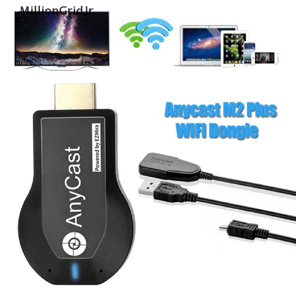 Thiết Bị Chia Sẻ Hình Ảnh Anycast Miracast Airplay Hdmi 1080p
