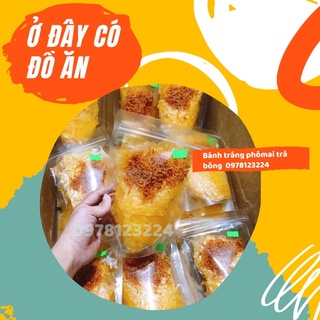 Bánh tráng phô mai bánh tráng trộn phô mai chà bông