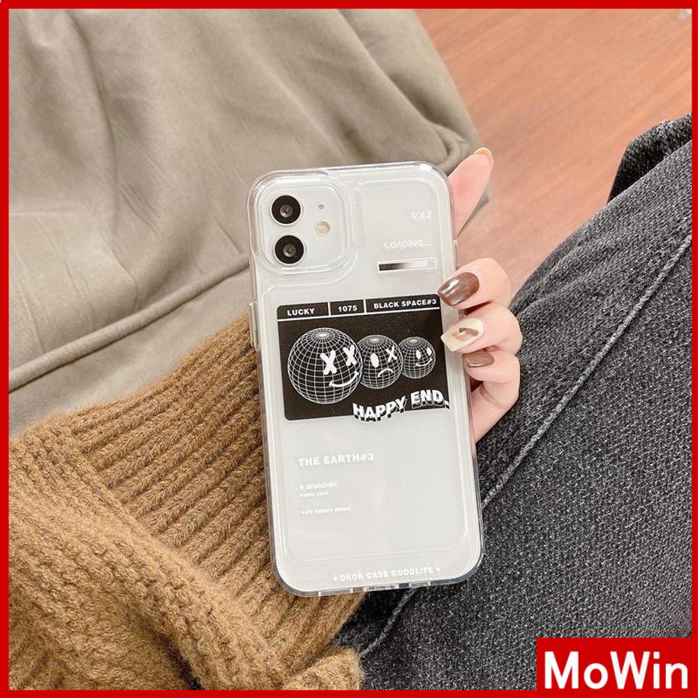 Ốp điện thoại TPU mềm dày dặn trong suốt chống sốc bảo vệ ống kính máy ảnh thích hợp cho iPhone 13promax 12promax 11 7+